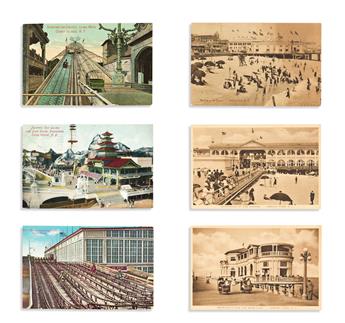 (POSTCARDS.) Collection of approximately 1,000 postcards and embossed greeting cards.